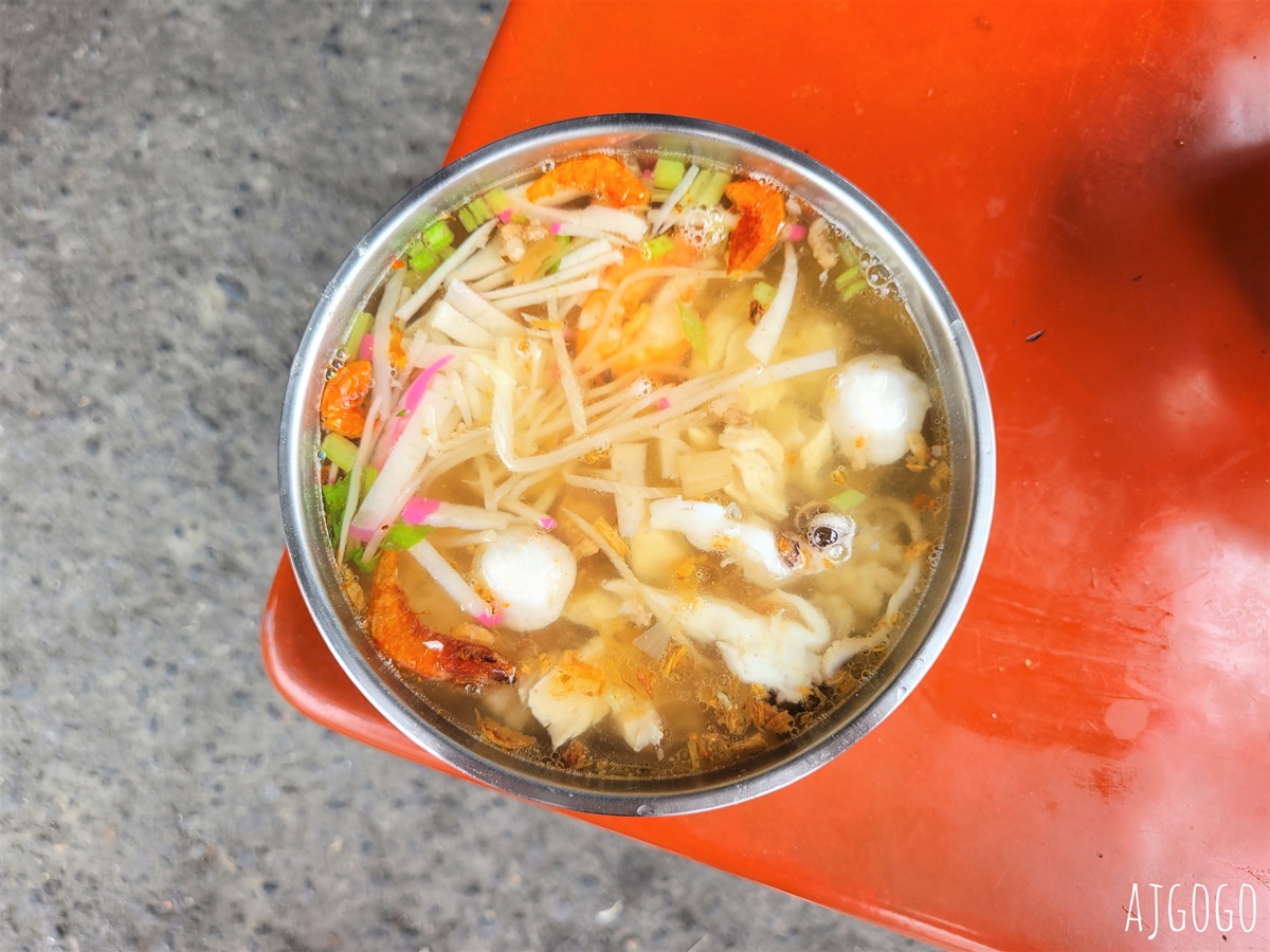 東港美食 阿娥飯湯 東港代表庶民小吃 鮮美海鮮湯頭最對味 黑白切也好吃 @AJ的旅行地圖