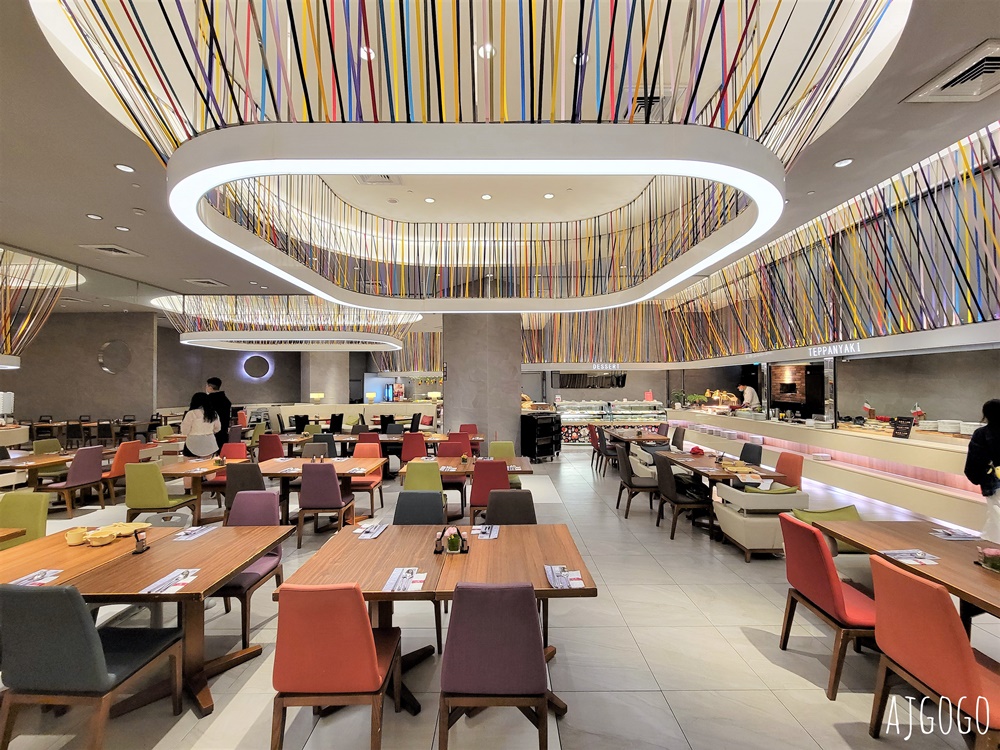桃園美食 漢來海港桃園店 平日晚餐菜色 已改為 島語自助餐廳 品牌經營