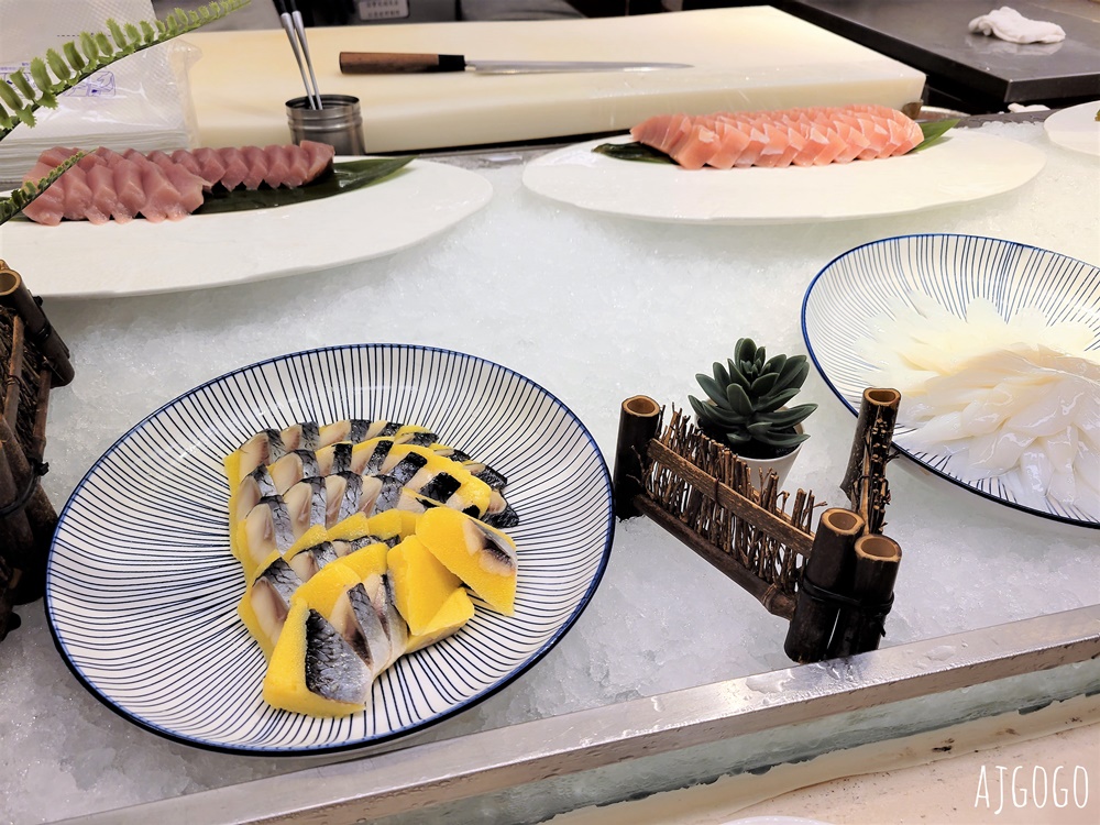 桃園美食 漢來海港桃園店 平日晚餐菜色 已改為 島語自助餐廳 品牌經營