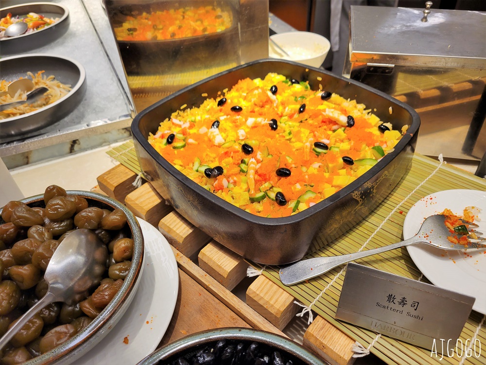 桃園美食 漢來海港桃園店 平日晚餐菜色 已改為 島語自助餐廳 品牌經營