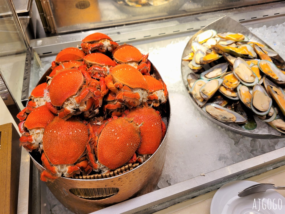 桃園美食 漢來海港桃園店 平日晚餐菜色 已改為 島語自助餐廳 品牌經營