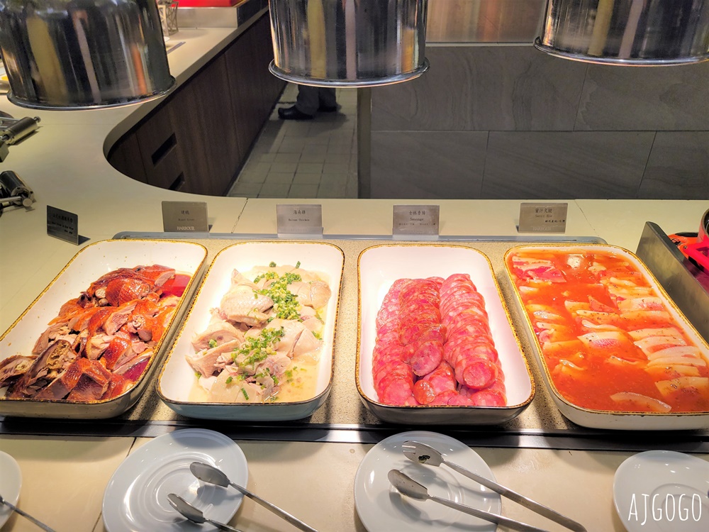 桃園美食 漢來海港桃園店 平日晚餐菜色 已改為 島語自助餐廳 品牌經營