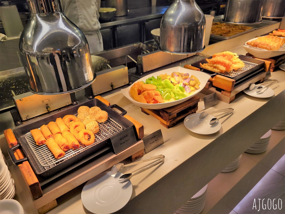 桃園美食 漢來海港桃園店 平日晚餐菜色 已改為 島語自助餐廳 品牌經營