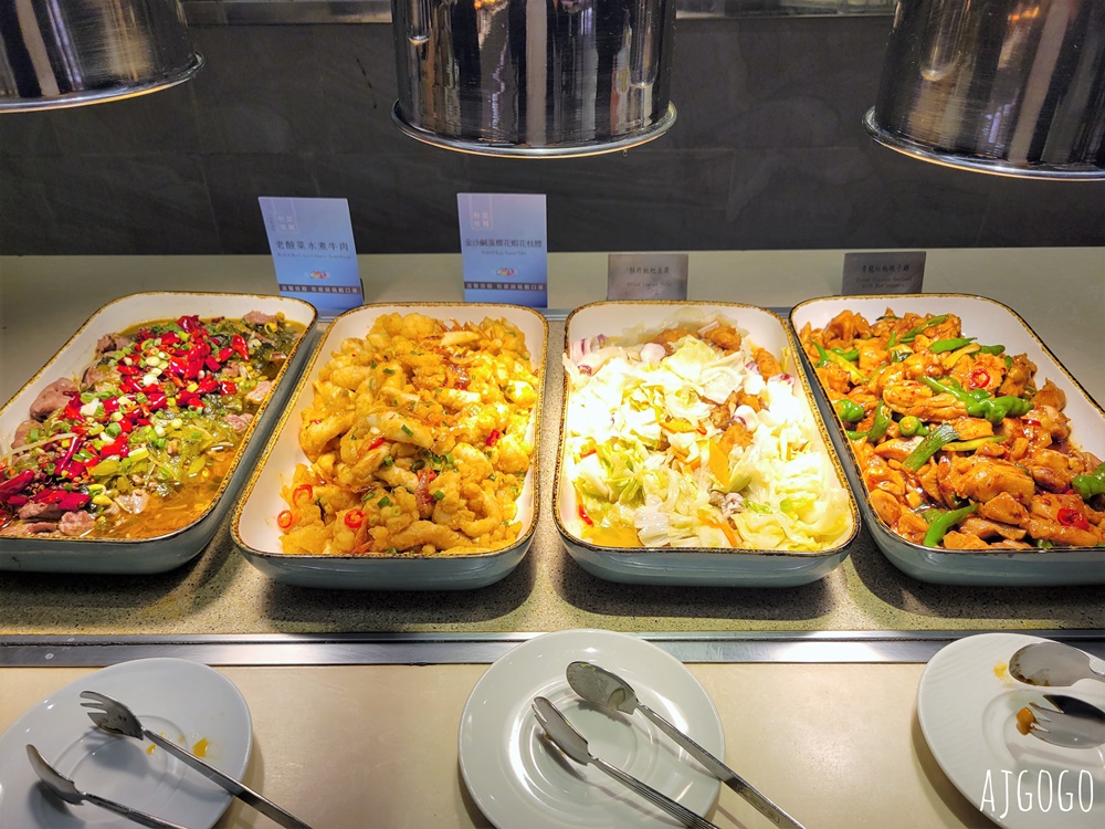 桃園美食 漢來海港桃園店 平日晚餐菜色 已改為 島語自助餐廳 品牌經營