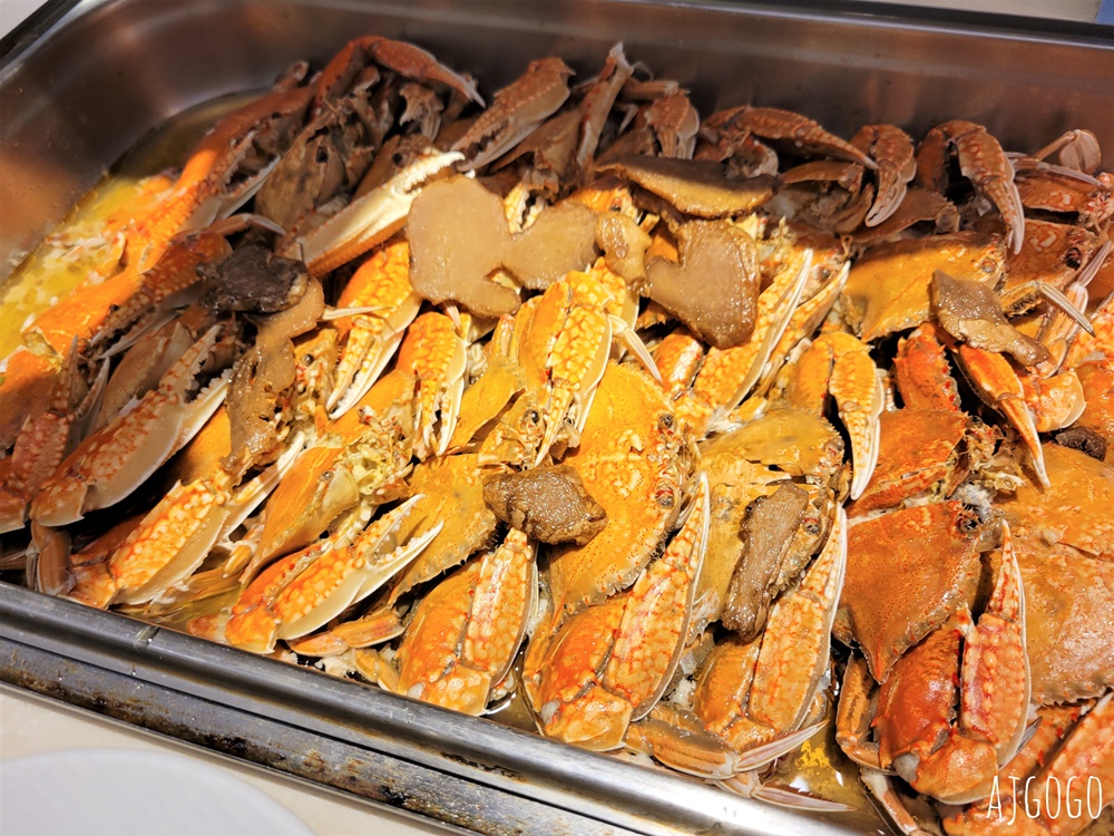桃園美食 漢來海港桃園店 平日晚餐菜色 已改為 島語自助餐廳 品牌經營