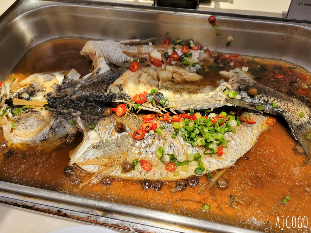 桃園美食 漢來海港桃園店 平日晚餐菜色 已改為 島語自助餐廳 品牌經營
