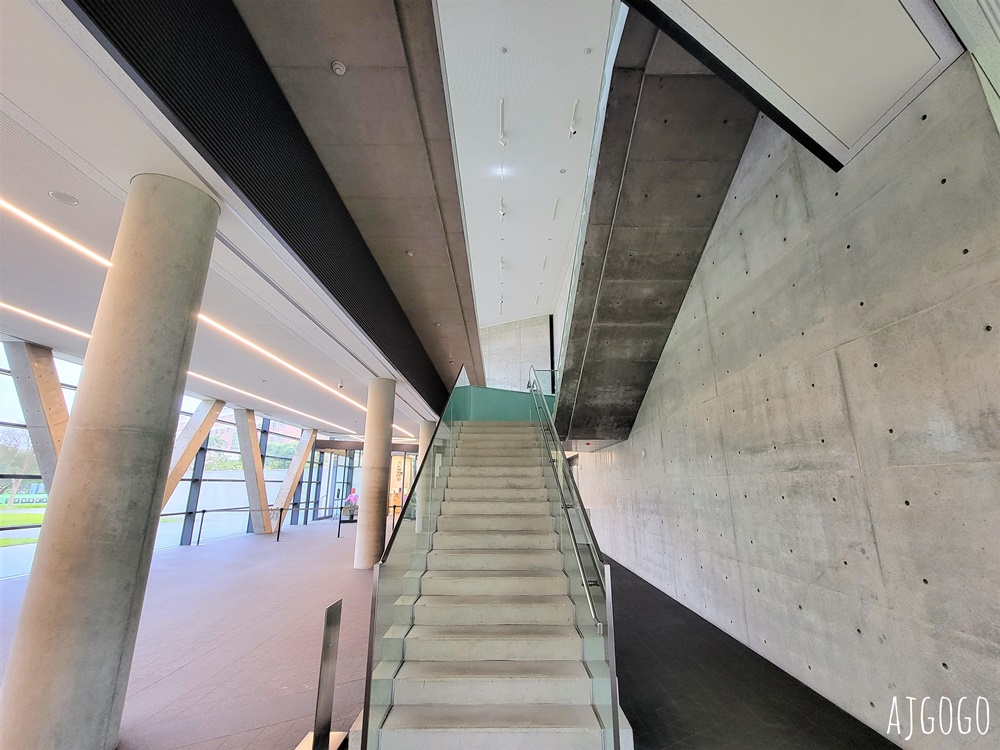 台中景點 亞洲大學現代美術館 安藤忠雄在台灣首座建築作品 清水模美術館