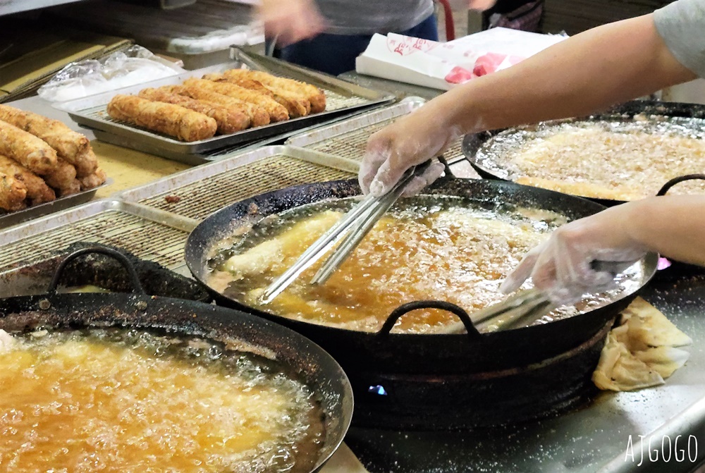 嘉義美食 阿富網絲肉捲 嘉義東市場人氣小吃