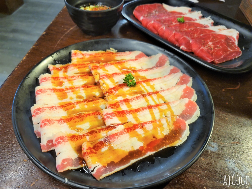 桃園美食 嘴上功夫 嘴邊肉桃園店 碳火燒肉吃到飽 牛舌、牛五花、魷魚好吃 桃園餐廳推薦