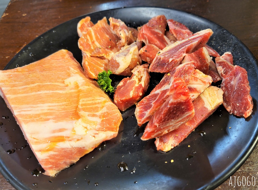 桃園美食 嘴上功夫 嘴邊肉桃園店 碳火燒肉吃到飽 牛舌、牛五花、魷魚好吃 桃園餐廳推薦
