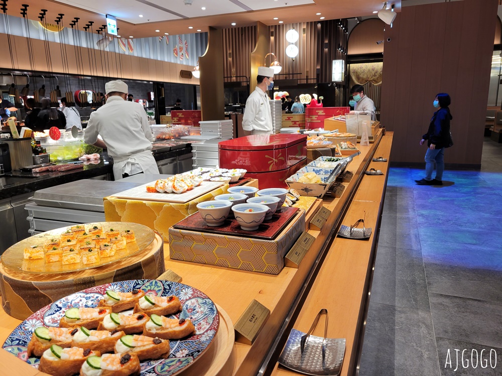 2026新竹美食 旭集竹北遠百店 平日晚餐吃到飽 一直吃干貝、鮭魚卵就對啦