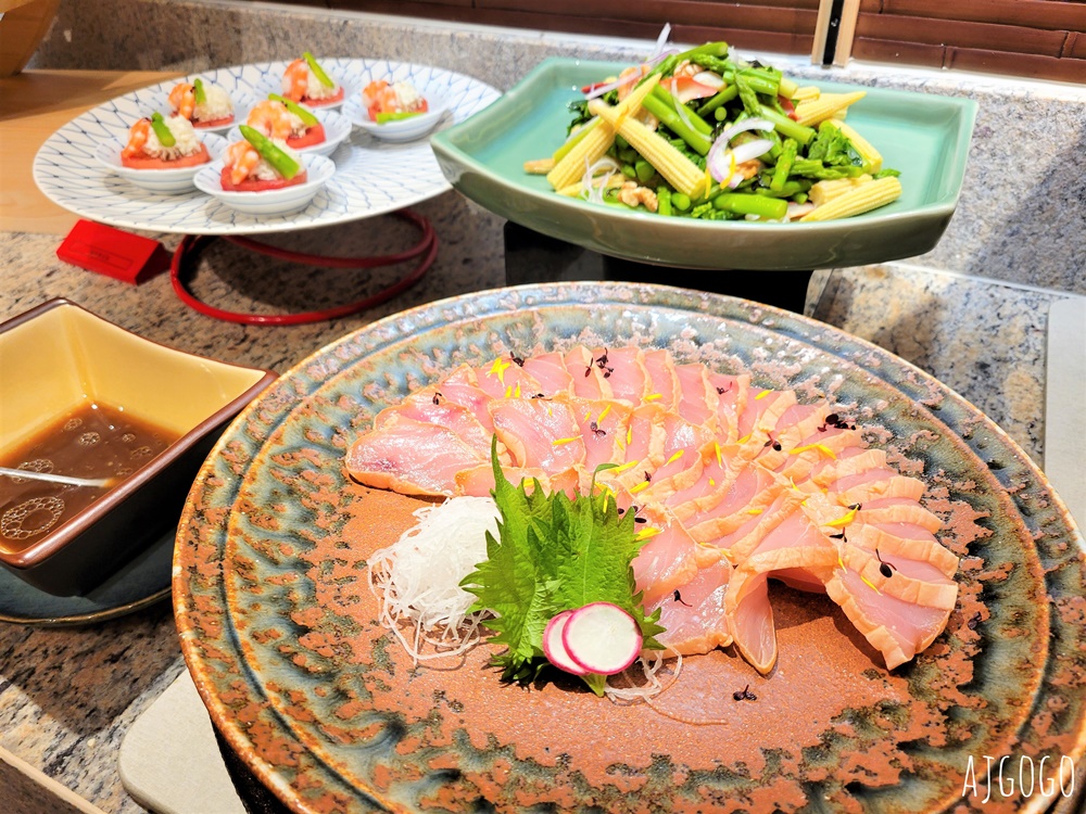 台北吃到飽 NAGOMI台北日本料理吃到飽 平日、假日晚餐菜色