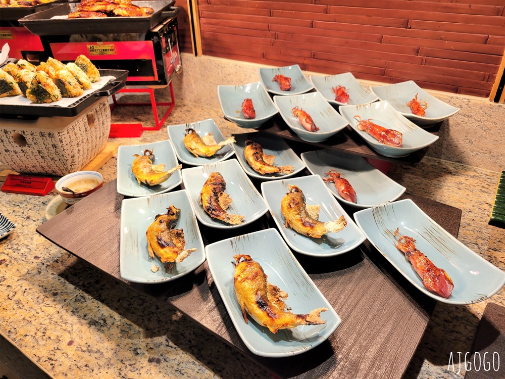 台北吃到飽 NAGOMI台北日本料理吃到飽 平日、假日晚餐菜色