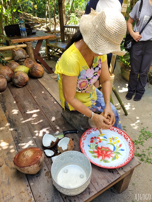 蘇美島自由行 蘇美島海灘腳踏車、傳統椰子屋、香草花園之家Honey Rose