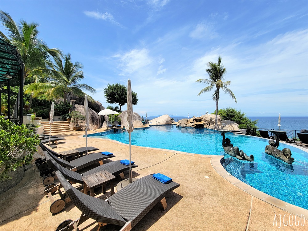 2026泰國旅遊 龜島住宿 Jamahkiri Resort & Spa 海景豪華房、早餐、泳池 龜島飯店推薦