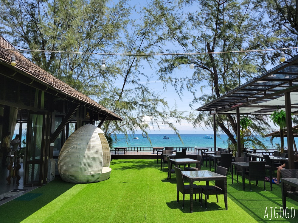 泰國旅遊 龜島美食 龜島潛水之家度假飯店 Ban’s diving resort restaurant 海景餐廳