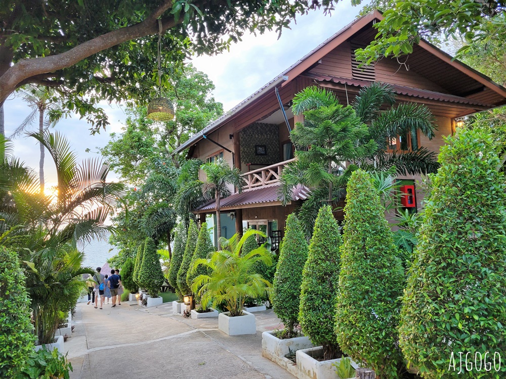 泰國旅遊 龜島美食 Seaside Bar & Restaurant 海景餐廳看夕陽好地方
