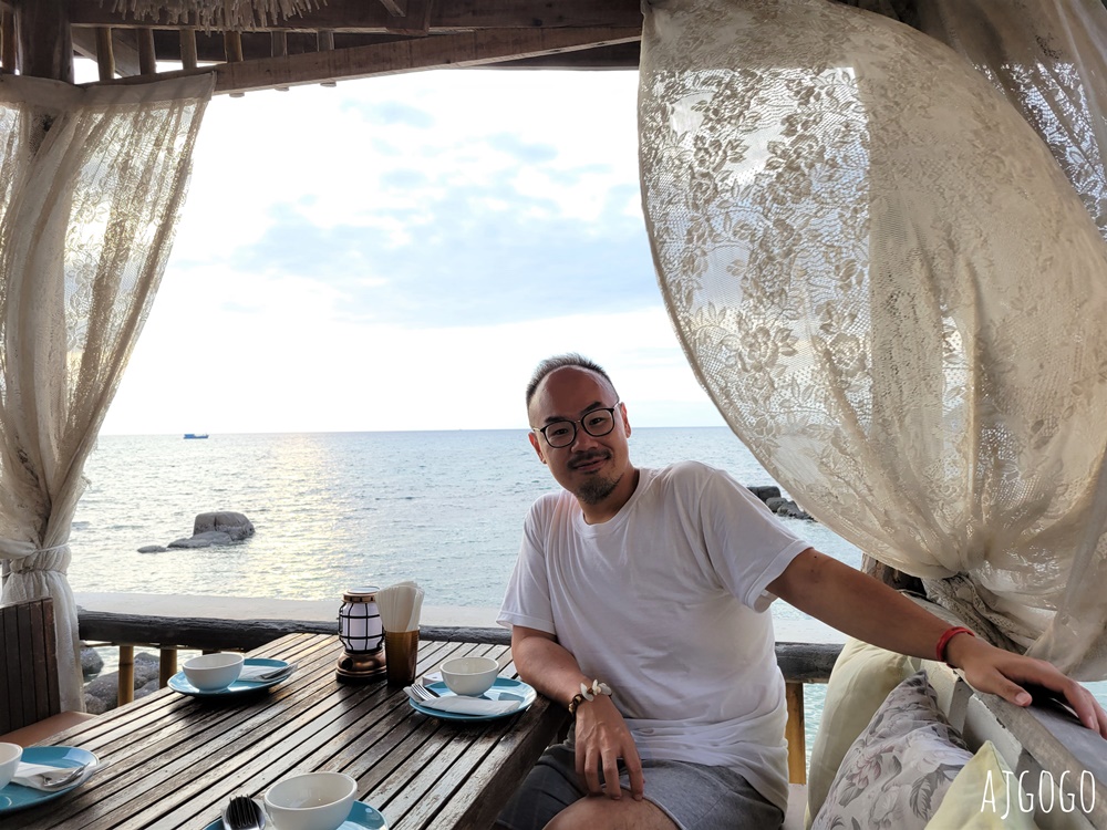 泰國旅遊 龜島美食 Seaside Bar & Restaurant 海景餐廳看夕陽好地方