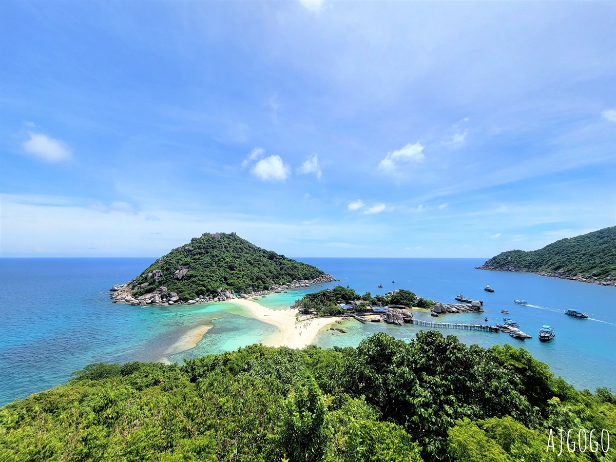 泰國旅遊 南園島 Koh Nang Yuan 浮潛半日遊 龜島旁的寧靜小島 @AJ的旅行地圖