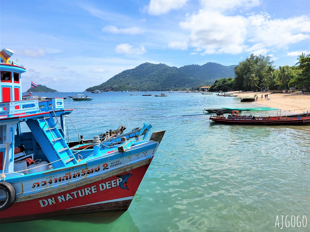 泰國旅遊 南園島 Koh Nang Yuan 浮潛半日遊 龜島旁的寧靜小島