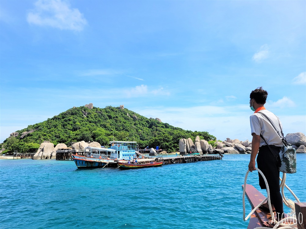 泰國旅遊 南園島 Koh Nang Yuan 浮潛半日遊 龜島旁的寧靜小島