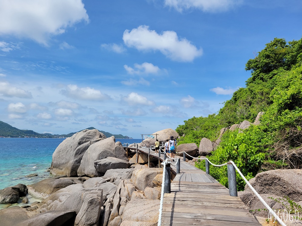 泰國旅遊 南園島 Koh Nang Yuan 浮潛半日遊 龜島旁的寧靜小島