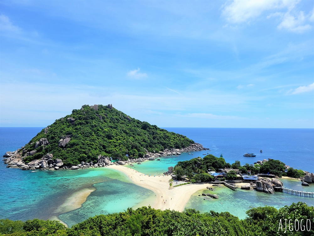 泰國旅遊 南園島 Koh Nang Yuan 浮潛半日遊 龜島旁的寧靜小島