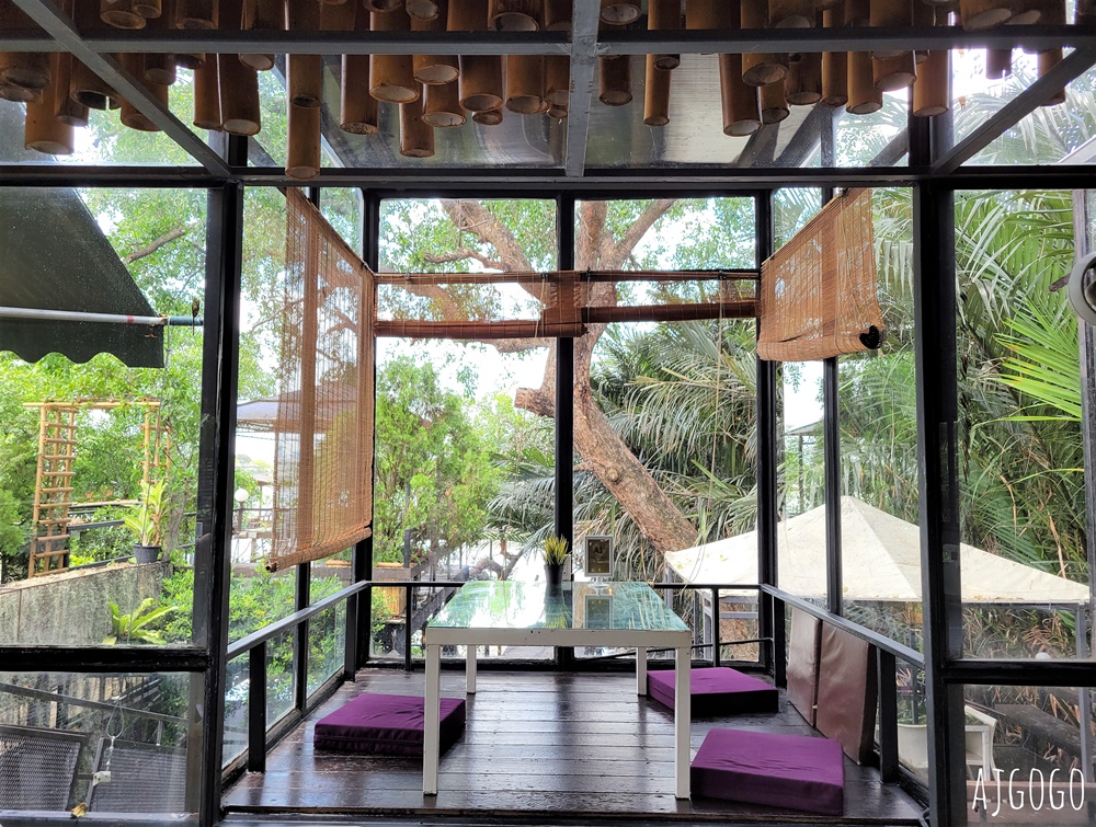 曼谷自由行 曼谷樹屋旅館 Bangkok Tree House 網美森林系餐廳 河岸樹林裡的玻璃屋