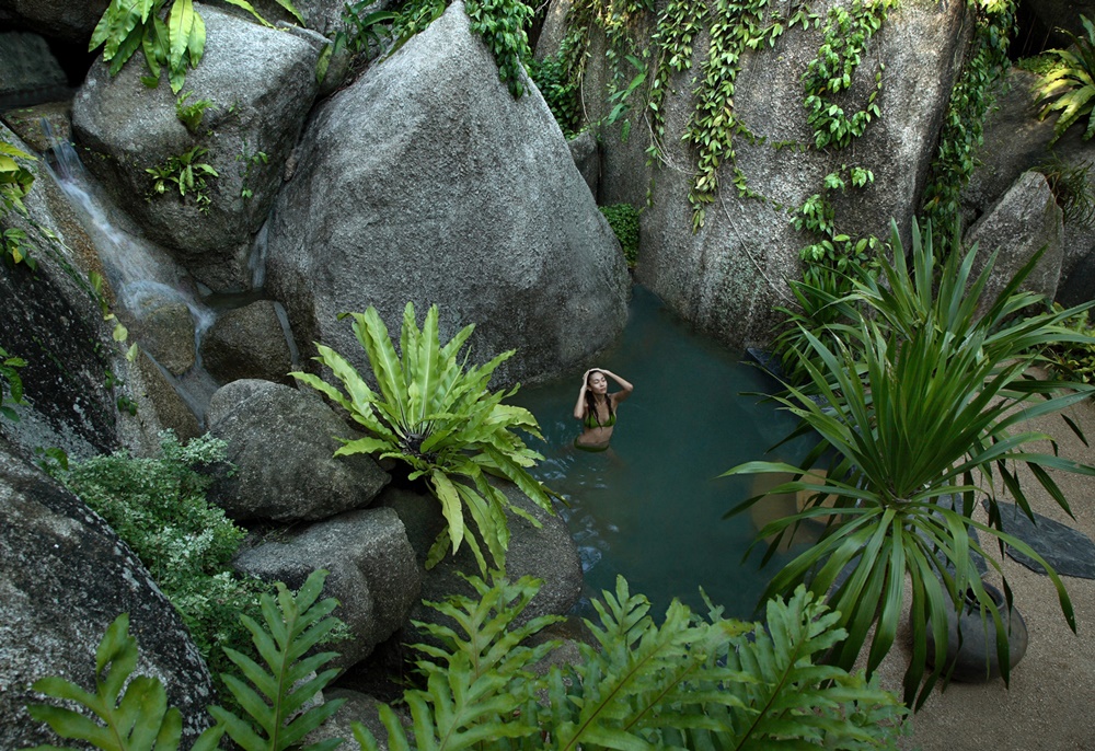 蘇美島自由行 Tamarind Springs Forest Spa 蘇美島按摩推薦 巨石森林三溫暖