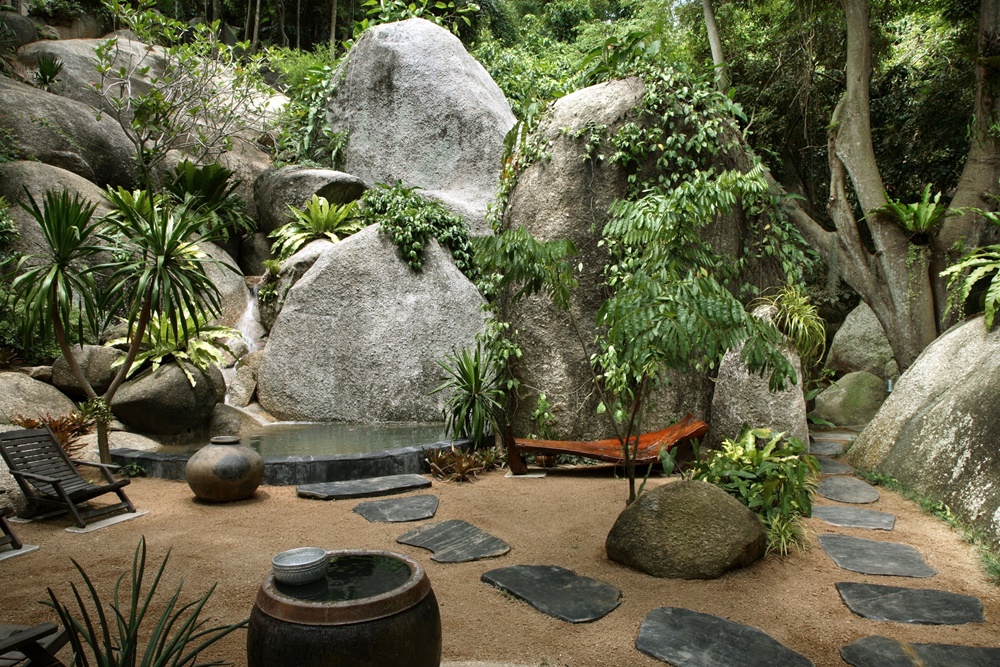 蘇美島自由行 Tamarind Springs Forest Spa 蘇美島按摩推薦 巨石森林三溫暖