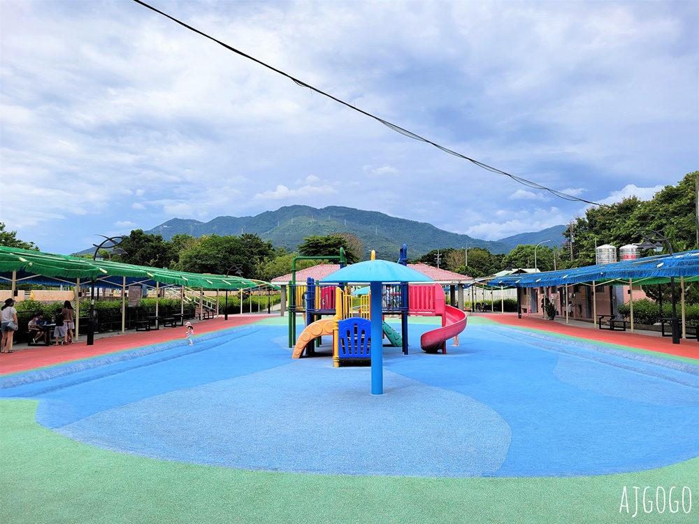 嘉義景點 竹崎親水公園 牛稠溪畔第一座親水公園 親水環境全面升級 夏季限定免費水樂園