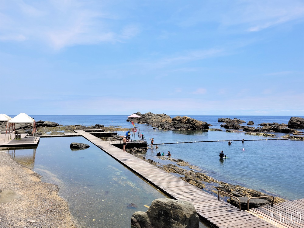東北角景點 龍洞灣海洋公園 東北角海水浴場 浮淺、水肺潛水、海洋獨木舟都能玩