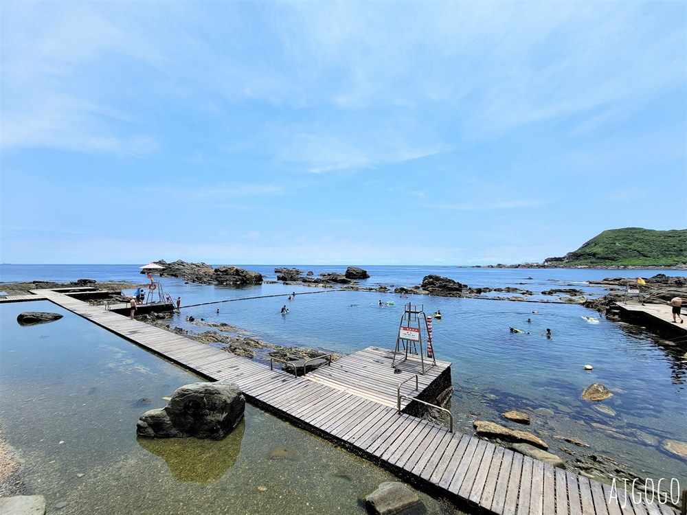 東北角景點 龍洞灣海洋公園 東北角海水浴場 浮淺、水肺潛水、海洋獨木舟都能玩