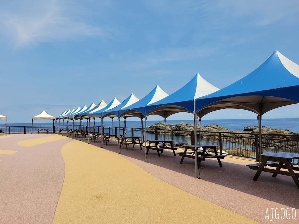 東北角景點 龍洞灣海洋公園 東北角海水浴場 浮淺、水肺潛水、海洋獨木舟都能玩