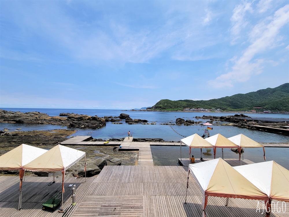 東北角景點 龍洞灣海洋公園 東北角海水浴場 浮淺、水肺潛水、海洋獨木舟都能玩