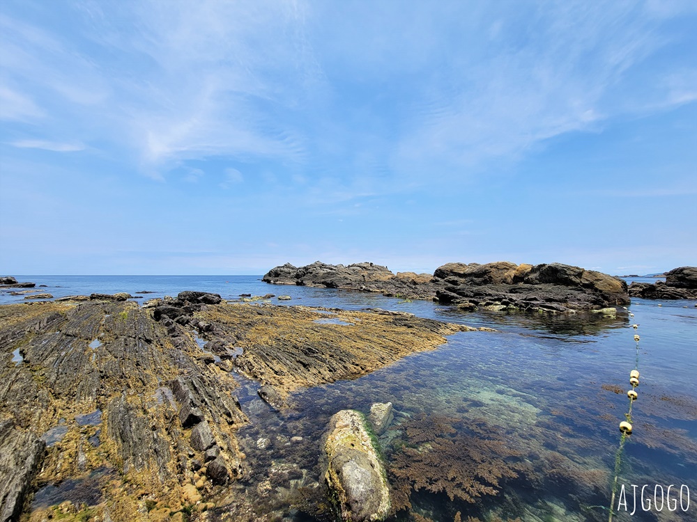 東北角景點 龍洞灣海洋公園 東北角海水浴場 浮淺、水肺潛水、海洋獨木舟都能玩