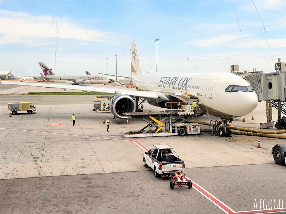 星宇航空 曼谷BKK-桃園TPE A330經濟艙飛機餐 開箱JX742