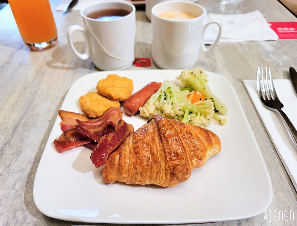 台北住宿 台北喜來登大飯店早餐 十二廚 鮮奶油法國吐司好吃