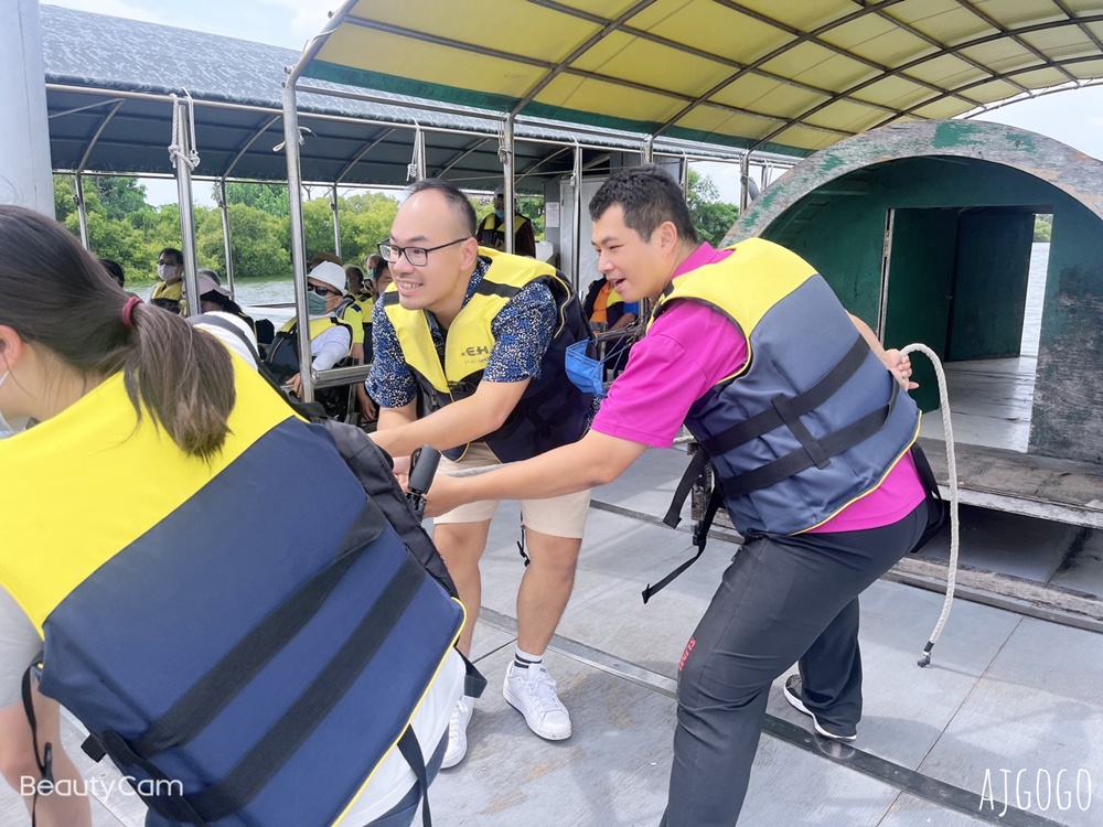 台南景點 台江漁樂園 台灣版亞馬遜河 搭船遊台江近距離看紅樹林