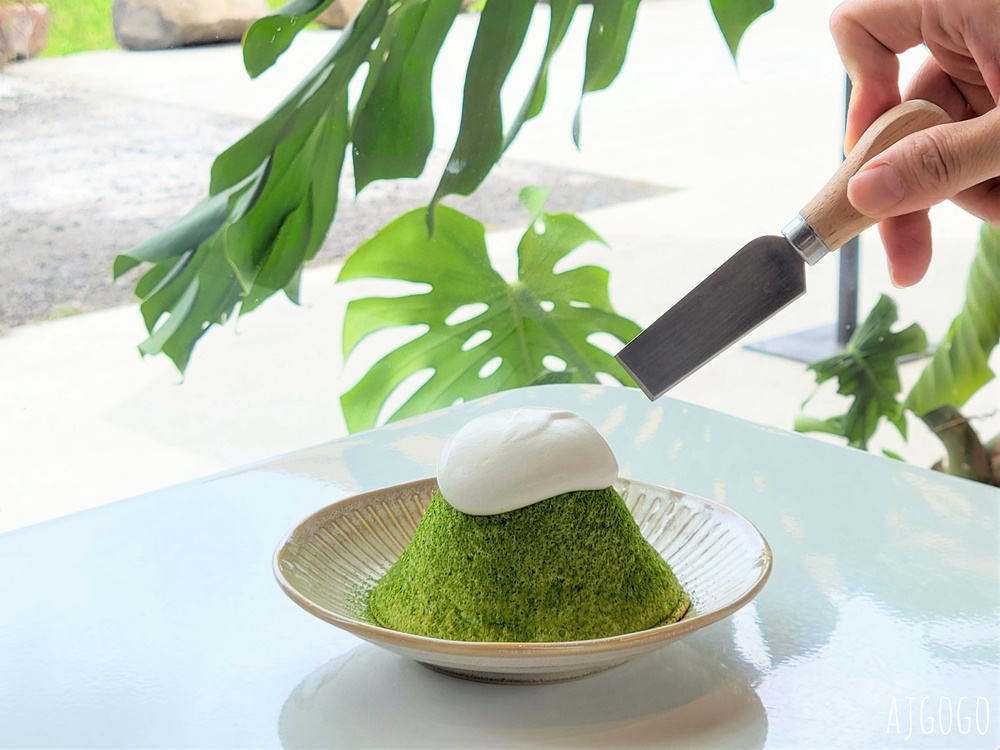 礁溪美食 抹茶山下 宜蘭礁溪咖啡廳 田園裡的西瓜吐司、抹茶山蛋糕