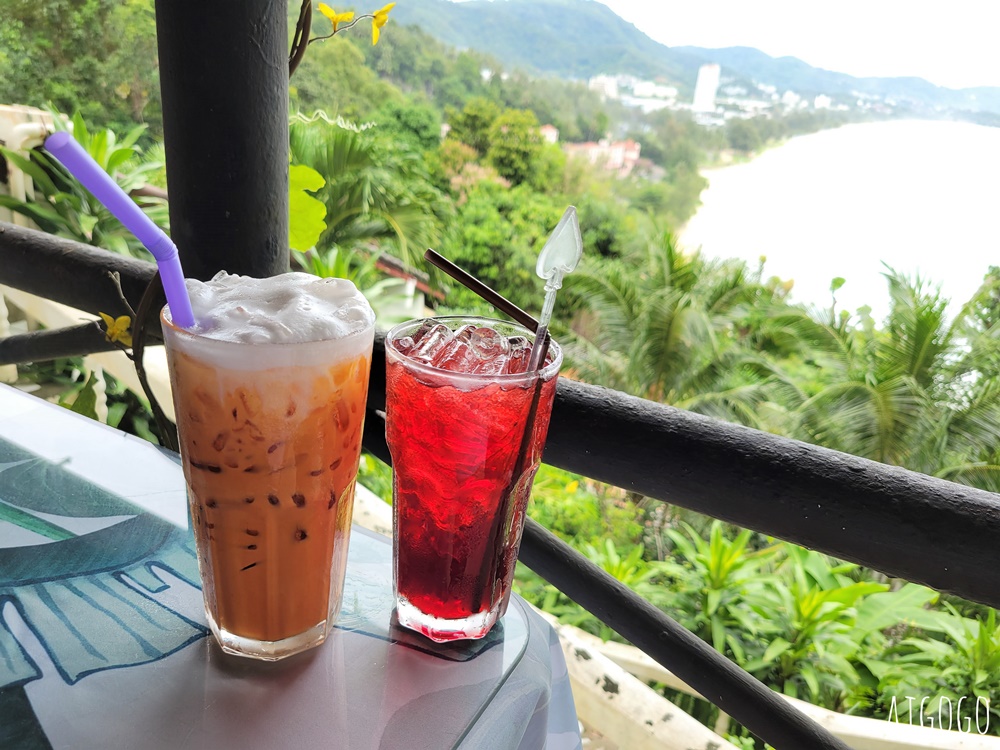 普吉島旅遊 on the hill karon restaurant 普吉島美食 海景餐廳 俯瞰卡隆沙灘