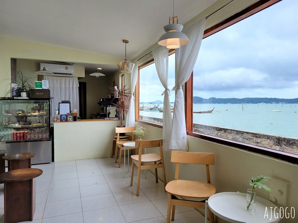 普吉島旅遊 Lay cafe phuket 普吉島查龍灣畔的韓風咖啡館 飲料便宜蛋糕好吃