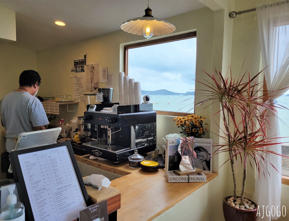 普吉島旅遊 Lay cafe phuket 普吉島查龍灣畔的韓風咖啡館 飲料便宜蛋糕好吃