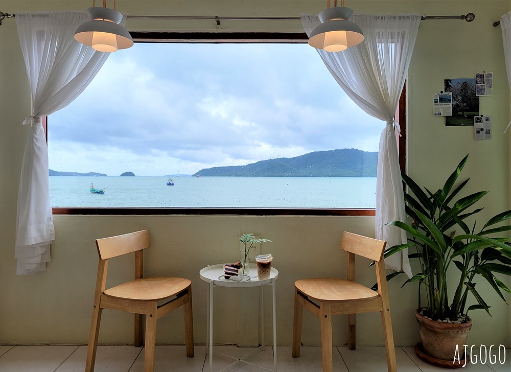 普吉島旅遊 Lay cafe phuket 普吉島查龍灣畔的韓風咖啡館 飲料便宜蛋糕好吃