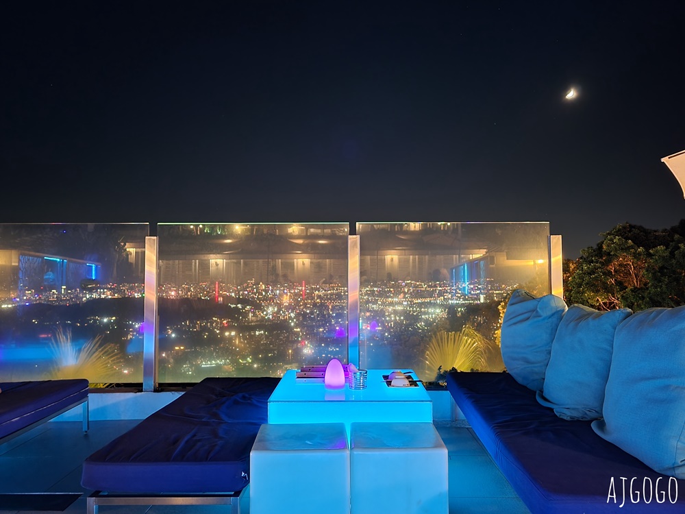 台北美食 屋頂上THE TOP 陽明山最有名的夜景餐廳 夜景100分