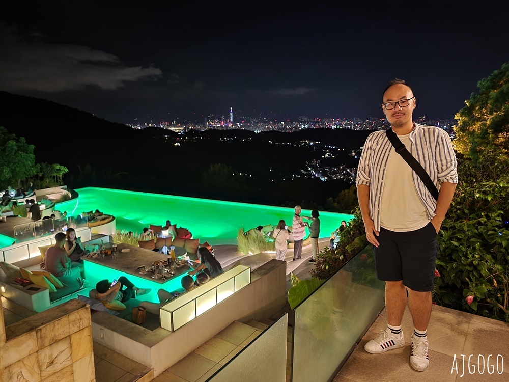 台北美食 屋頂上THE TOP 陽明山最有名的夜景餐廳 夜景100分