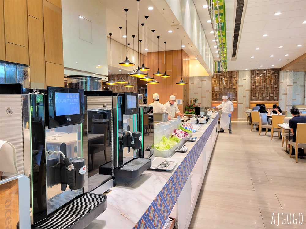 台北六福萬怡酒店 早餐 敘日全日餐廳 台北六福萬怡酒店 早餐 敘日全日餐廳