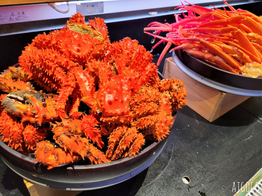 北海道旅遊 札幌美食 帝王蟹、鱈場蟹、毛蟹吃到飽 傳日本料理吃到飽