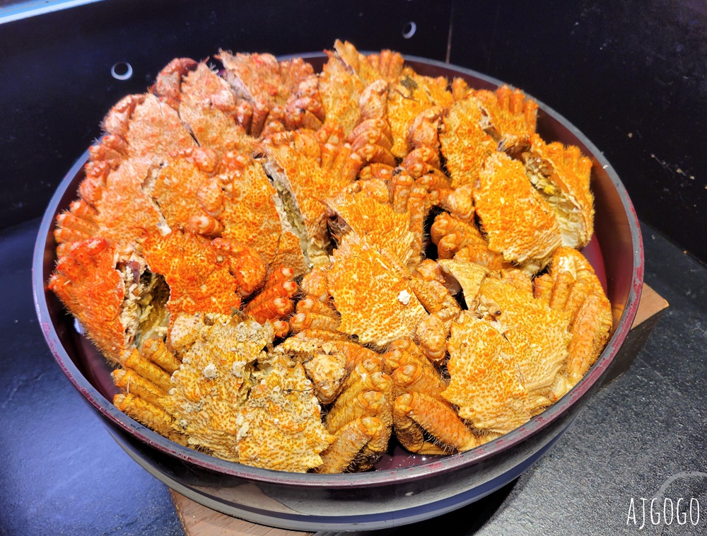 北海道旅遊 札幌美食 帝王蟹、鱈場蟹、毛蟹吃到飽 傳日本料理吃到飽