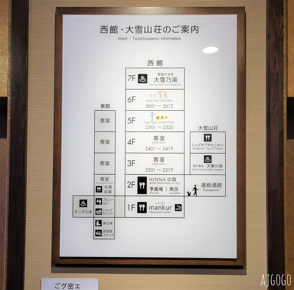 2026北海道旅遊 層雲峽溫泉 大雪飯店 日式客房一泊二食
